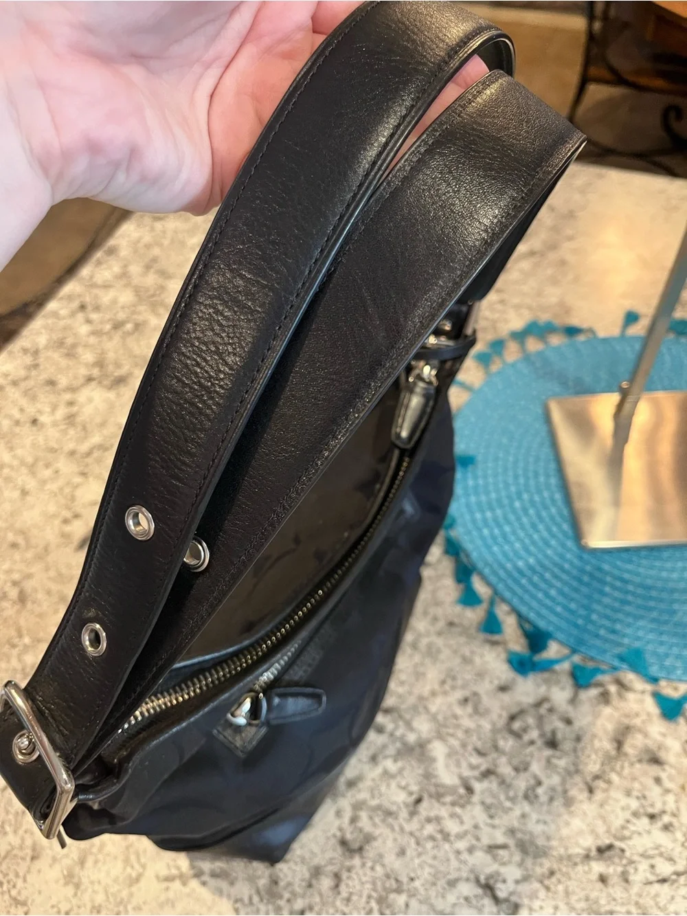 Coach Shoulder Bag Legacy Signature Duffle 21149